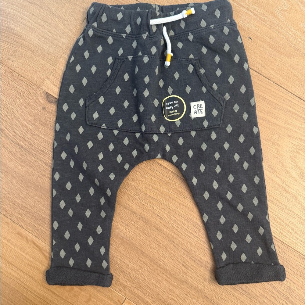art class Gray Patterned Joggers